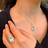 Mea Necklace - Blue Topaz