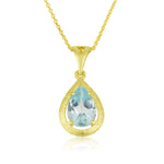Paolina Necklace - Blue Topaz