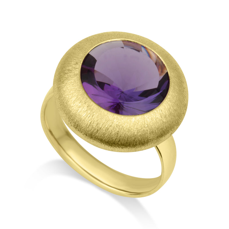 Norah Ring big - Amethyst