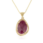 Sandrino Necklace - Natural Ruby