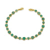 Amadora Bracelet - Natural Emerald