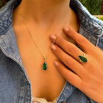 Vero Ring - Emerald Spinel