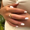 Ring Sparkling - zircon stones