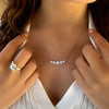 Ring Sparkling - zircon stones