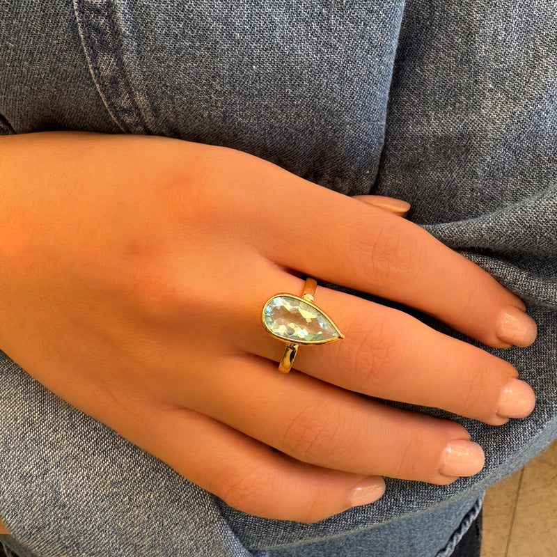 Vero Ring - Blue Topaz