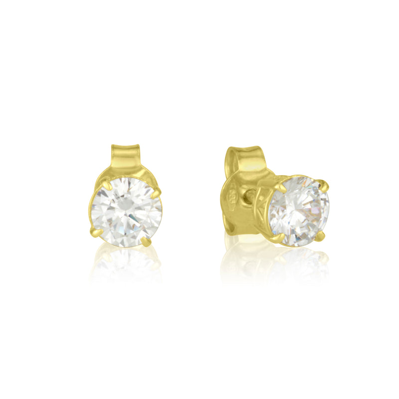 Amadora Tight Earrings -  Zircon