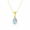 Ala Necklace - Blue Topaz