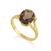 Amadora Oval Ring - Smoky