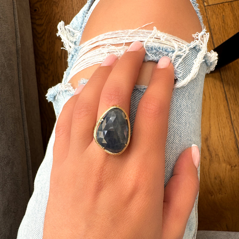 Sandrino Ring - Natural Sapphire