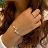 Ring Sparkling - zircon stones
