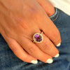 Vitalia - Oval Ring Amethyst