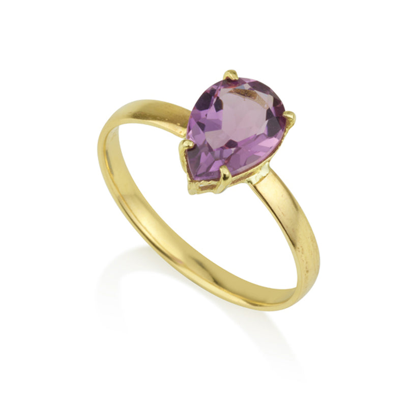 Ala Ring - Amethyst