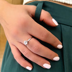 Ring - White C.z