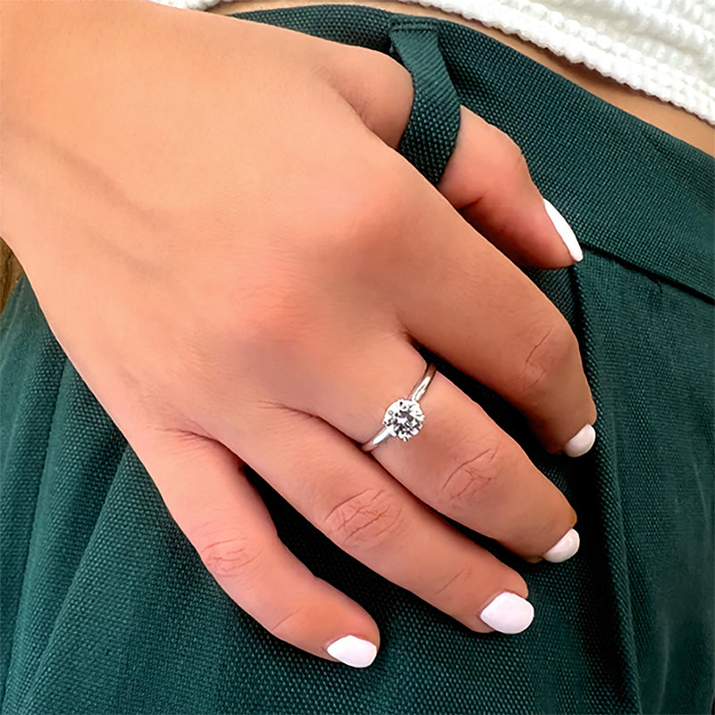 Ring - White C.z