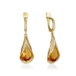 Jolanda Earrings - Citrine