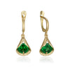 Jolanda Small Earrings - Emerald Spinel