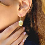 Earrings - Oval