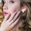 Bellissa - Pearl Ring with zircon