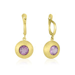 Norah Earrings - Amethyst
