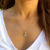 Vitalia Necklace - Blue Topaz