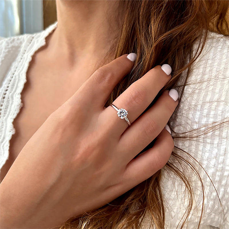 Ring - White C.z