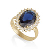 Allegra Oval Ring - Sapphire Spinel