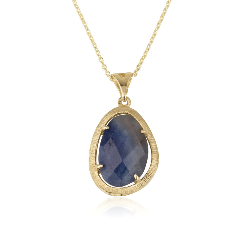 Sandrino Necklace - Natural Sapphire