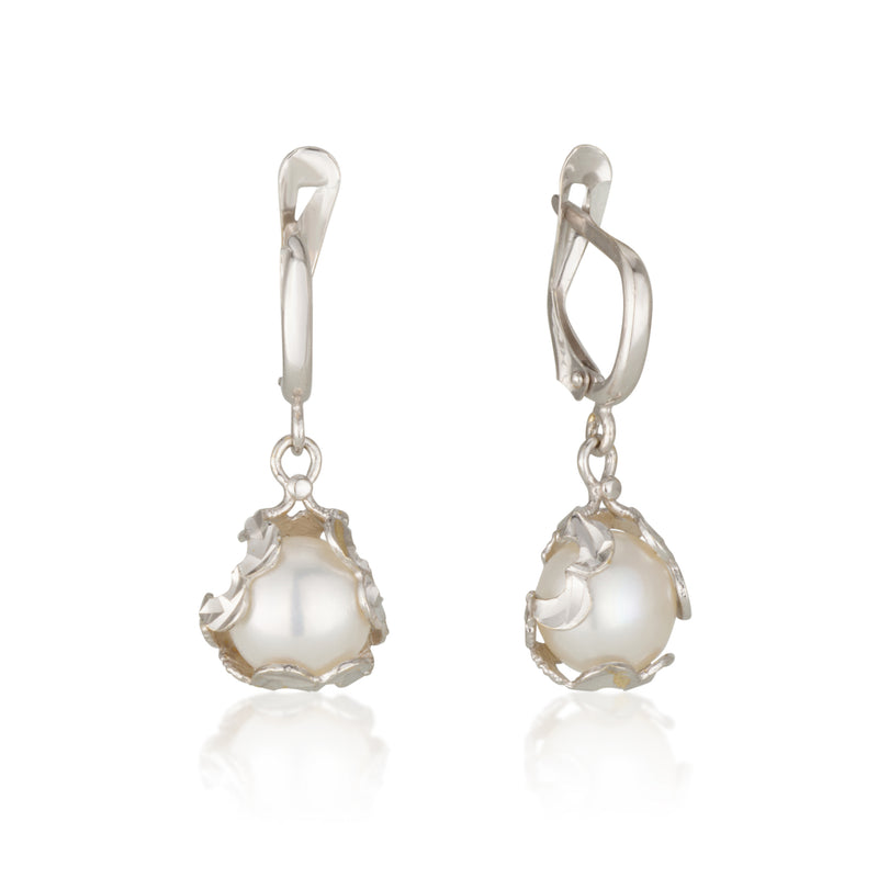 Bianka -  Pearl Earrings