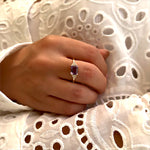 Patrizia Rectangle Ring - Amethyst