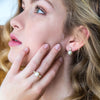 Bellissa - Pearl Ring with zircon