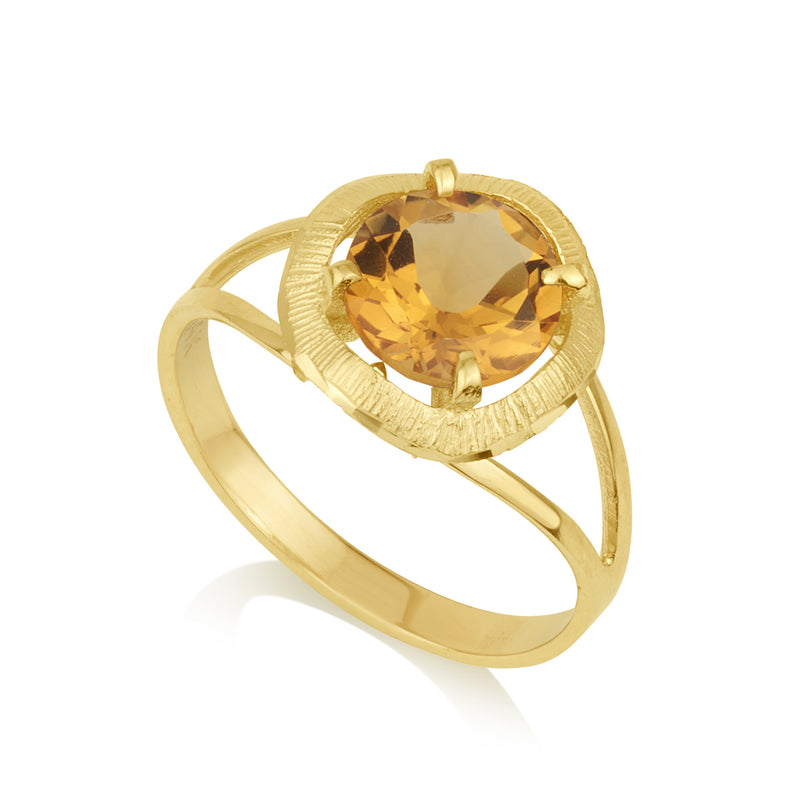 Tortona Ring - Citrine