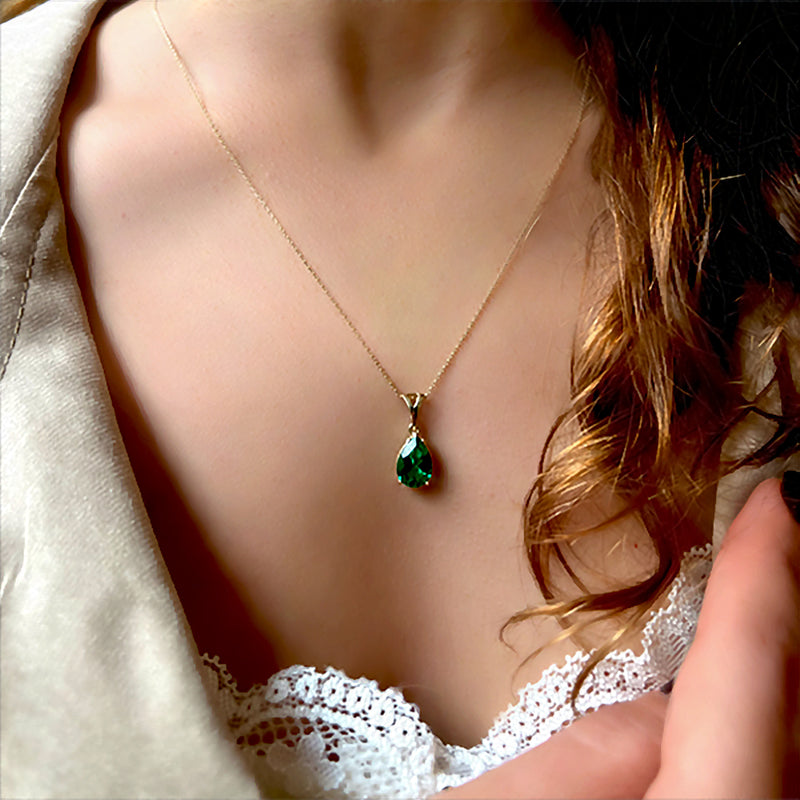 Ala Necklace - Emerald Spinel