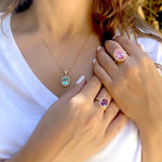 Vitalia - Oval Ring Amethyst