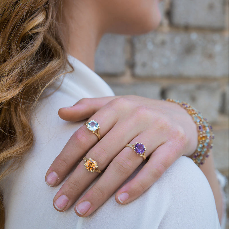 Amadora Ring - Citrine