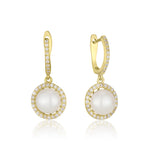 Vitalia Earrings - Pearl