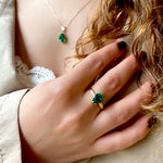Ala Ring - Emerald Spinel