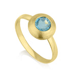 Norah Ring - Blue Topaz