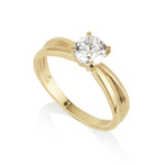 Ring Sparkling - zircon stones