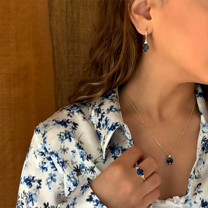 Patrizia Oval  Ring - Natural Sapphire