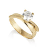 Ring Sparkling - zircon stones