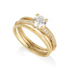Ring Sparkling - zircon stones
