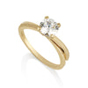 Ring Sparkling - zircon stones