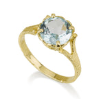 Amadora Ring - Blue Topaz