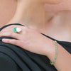 Amadora Bracelet - Natural Emerald