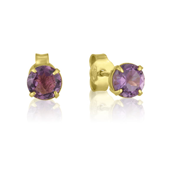 Amadora Tight Earrings - Amethyst