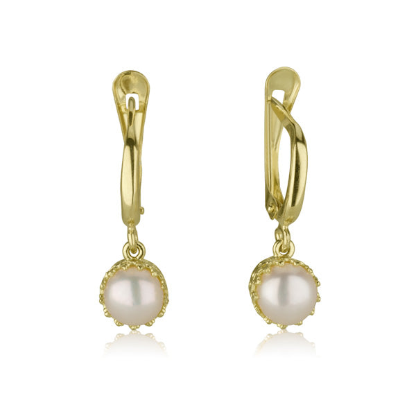 Blanca - Pearl Earrings