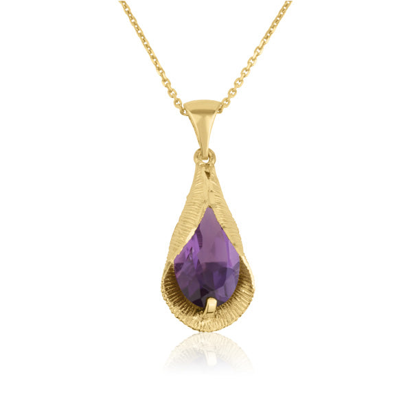 Jolanda Necklace - Amethyst
