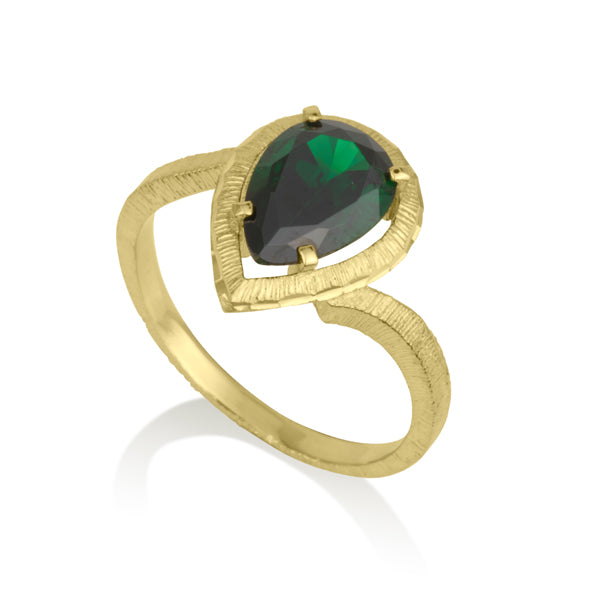 Paolina Ring - Emerald spinel