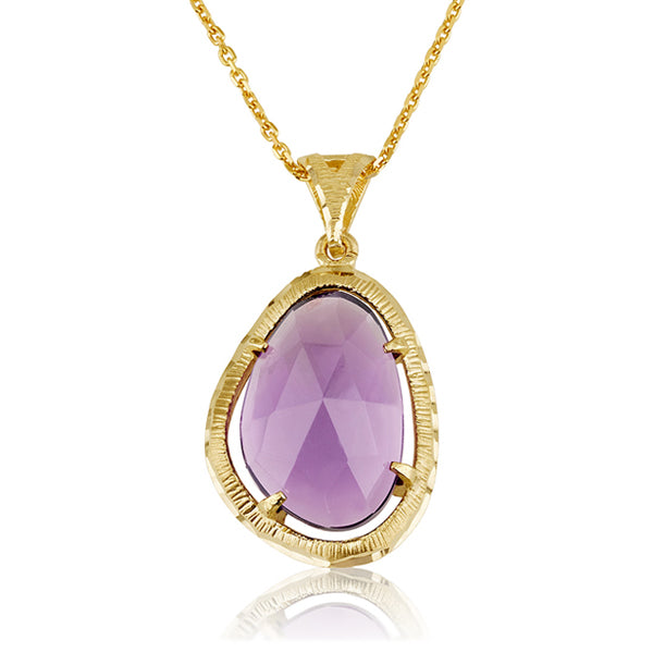 Sandrino Necklace - Amethyst