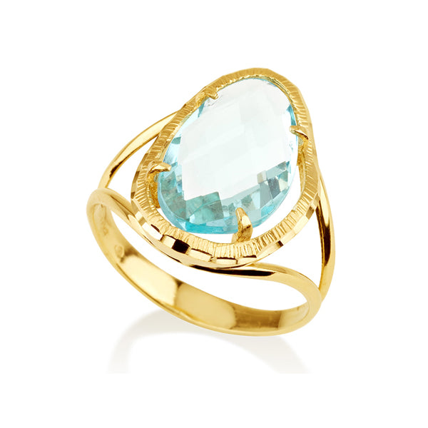 Sandrino Ring - Blue Topaz